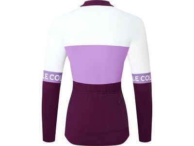 Le Col Womens Sport Tricolour Long Sleeve Jersey, purple/orchid/white - Bild 2