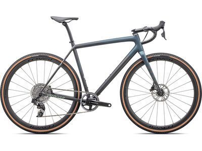 Specialized Crux Pro carbon/deep lake metallic/smoke/white sage met.