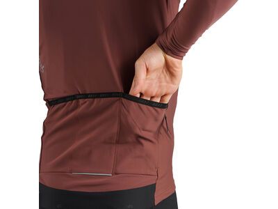 GripGrab PACR Thermal Long Sleeve Jersey, dark red - Bild 8