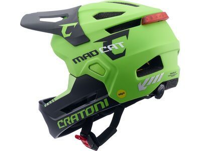 Cratoni MadCat MIPS, lime-black matt - Bild 2