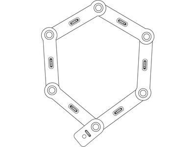 Abus uGrip Bordo Combo 5700C/80 + Halter SH, black - Bild 2