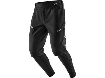Cube Blackline Softshellhose lang 365, black - Bild 3