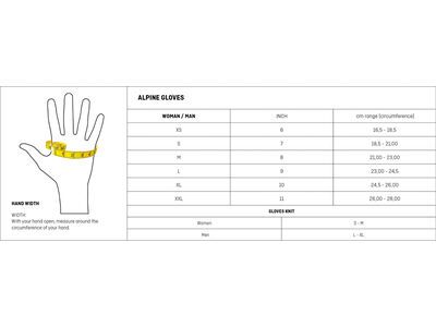 Salewa Ortles Durastretch Handschuhe, black out - Bild 4