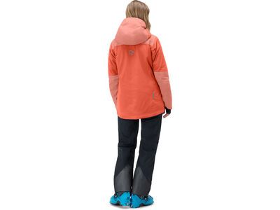 Norrona lofoten Gore-Tex Thermo100 Jacket W's, orange alert/peach amber - Bild 4