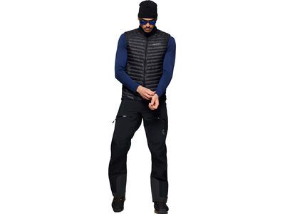Norrona trollveggen down800 super light Vest M's, caviar black - Bild 7