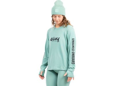 Eivy Loose Fit MX Merino Wool Rib Top, menthe - Bild 4