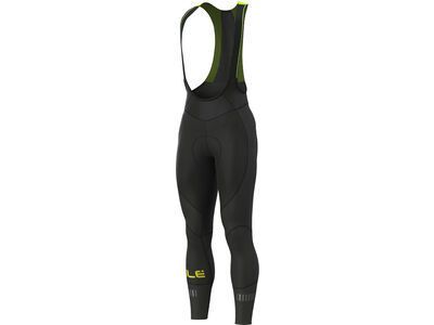 Ale Clima Be-Hot Bibtights, black/fluo-yellow