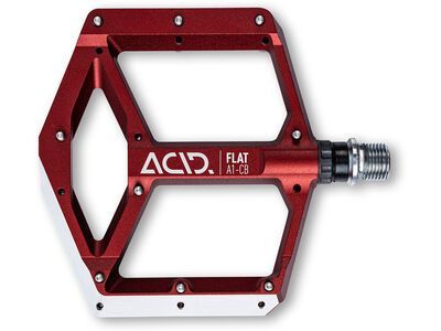 Cube Acid Pedale Flat A1-CB red