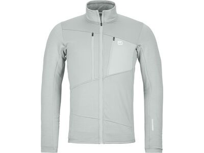 Ortovox Merino Fleece Grid Jacket M grey ice