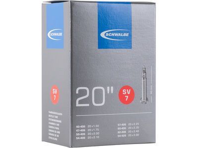 Schwalbe Schlauch SV 7 - 20 x 1.50-2.40