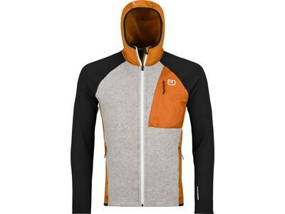 Ortovox Merino Fleece Grid Plus Classic Knit Hoody M sly fox