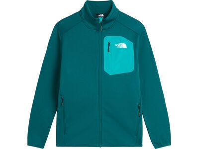 The North Face M Crest Full Zip Jacket, pacific teal/tnf black - Bild 1