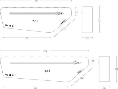 USWE Frame Bag Small - Bild 4