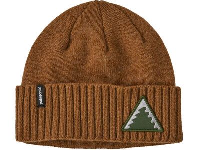 Patagonia Brodeo Beanie, dawn tracks patch: shelter brown