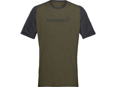 Norrona fjørå equaliser lightweight T-Shirt M's olive night