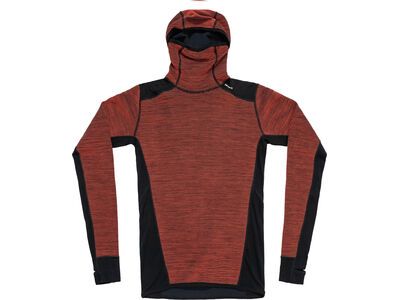 Devold Reverso Merino Hoodie Man, brick - Bild 1