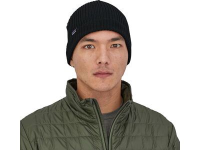 Patagonia Fishermans Rolled Beanie, black - Bild 2