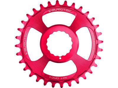 Burgtec Cinch Thick Thin Chainring toxic barbie pink