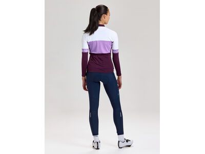 Le Col Womens Sport Tricolour Long Sleeve Jersey, purple/orchid/white - Bild 8