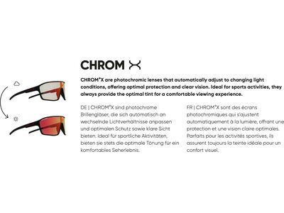 Red Bull Spect Eyewear Dakota, Photochromic/Red Mirror / soft touch black - Bild 7