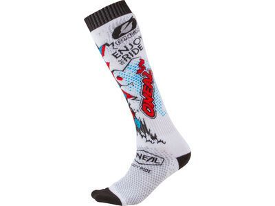 ONeal Pro MX Socks Villain, white