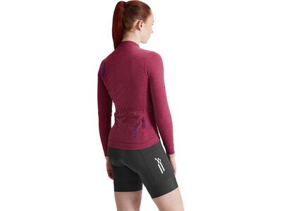 Le Col Womens ARC Merino Long Sleeve Jersey, grape - Bild 4