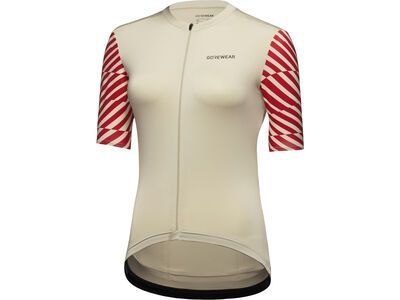 GOREWEAR Swiftride Optical Trikot Damen, tech beige/utility red - Bild 2