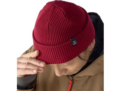 Haglöfs Vassi Beanie, carmine red - Bild 5