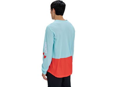 POC M's Motion Air Long Sleeve MTB Jersey, lazurite blue/carnelian orange - Bild 4