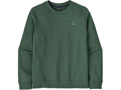 Patagonia Men's Fitz Roy Massif Daily Crew canopy green