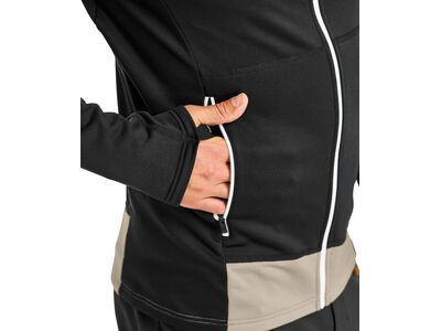 Ortovox Merino Fleece Light Hoody M, black raven - Bild 6