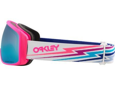 Oakley Flight Tracker M, Prizm Snow Sapphire Iridium / white bolt - Bild 3