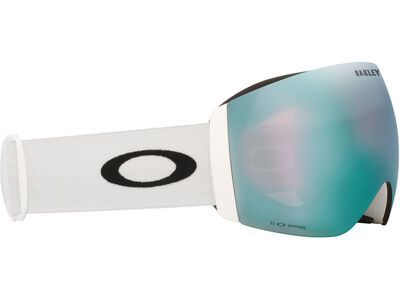 Oakley Flight Deck Pro L, Prizm Snow Sapphire Iridium & Iced / matte white - Bild 12