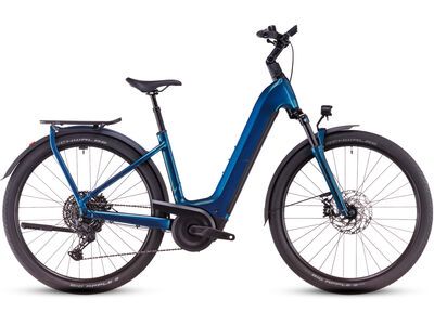 Cube Kathmandu Hybrid EX ABS 800 Easy Entry electricblue´n´chrome