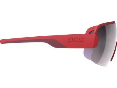 POC Aim, Clarity Road/Sunny Silver, prismane red - Bild 3