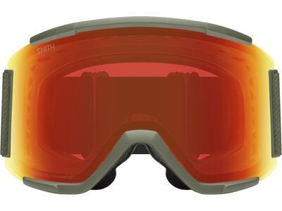 Smith Squad XL, ChromaPop Everyday Red Mirror / fatigue green - Bild 2