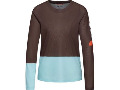 POC W's Motion Air Long Sleeve MTB Jersey, bronzite brown/lazurite blue - Bild 1