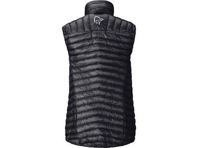 Norrona trollveggen down800 super light Vest W's, caviar black - Bild 3
