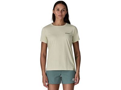 Patagonia Women's Capilene Cool Daily Shirt - Boardshort Logo, dyno white - Bild 3