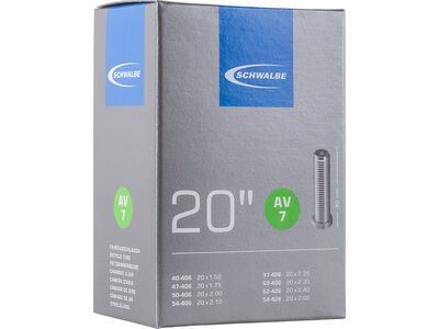 Schwalbe Schlauch AV 7 - 20 x 1.50-2.40