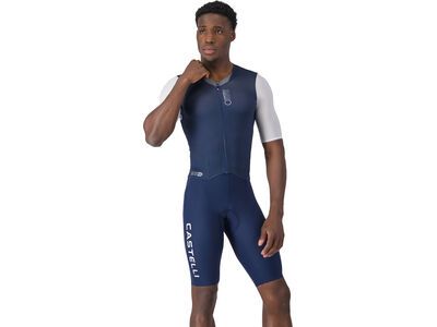 Castelli Saturday Morning Skinsuit, belgian blue/white - Bild 2