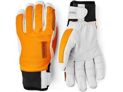 Hestra Ergo Grip Active Wool Terry 5 Finger, orange/offwhite