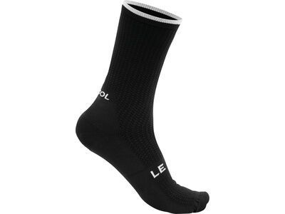 Le Col Long Cycling Socks, black/white