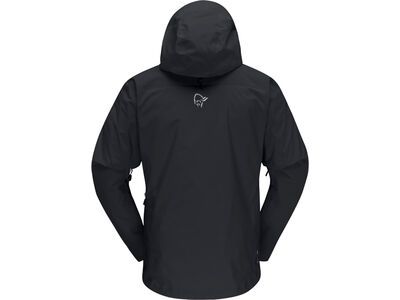 Norrona trollveggen Gore-Tex Pro light Jacket M's, caviar black - Bild 3