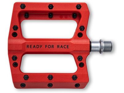 Cube RFR Pedale Flat HPP, red
