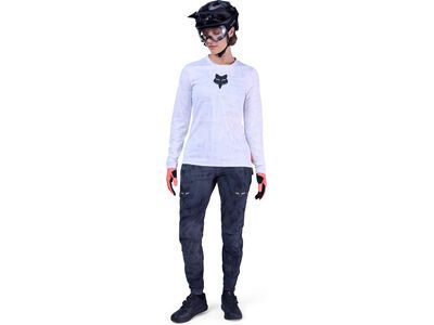 Fox Womans Ranger LS Jersey Lunar, white - Bild 8