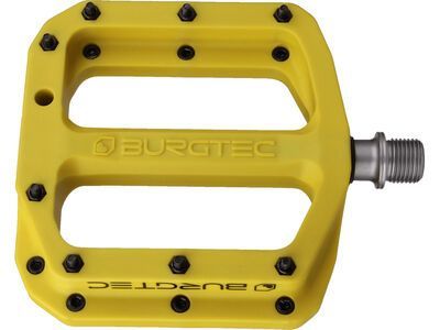 Burgtec MK4 Composite Pedals electric yellow