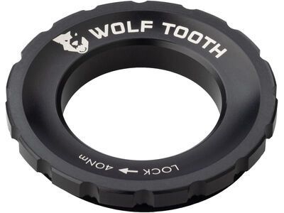 Wolf Tooth Centerlock Rotor Lockring - Außenverzahnung black