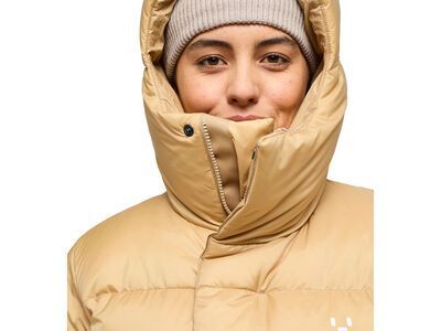 Haglöfs Long Down Parka Women, sand - Bild 10