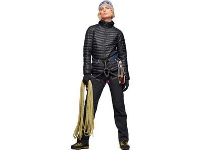Norrona trollveggen down800 super light Jacket W's, caviar black - Bild 8